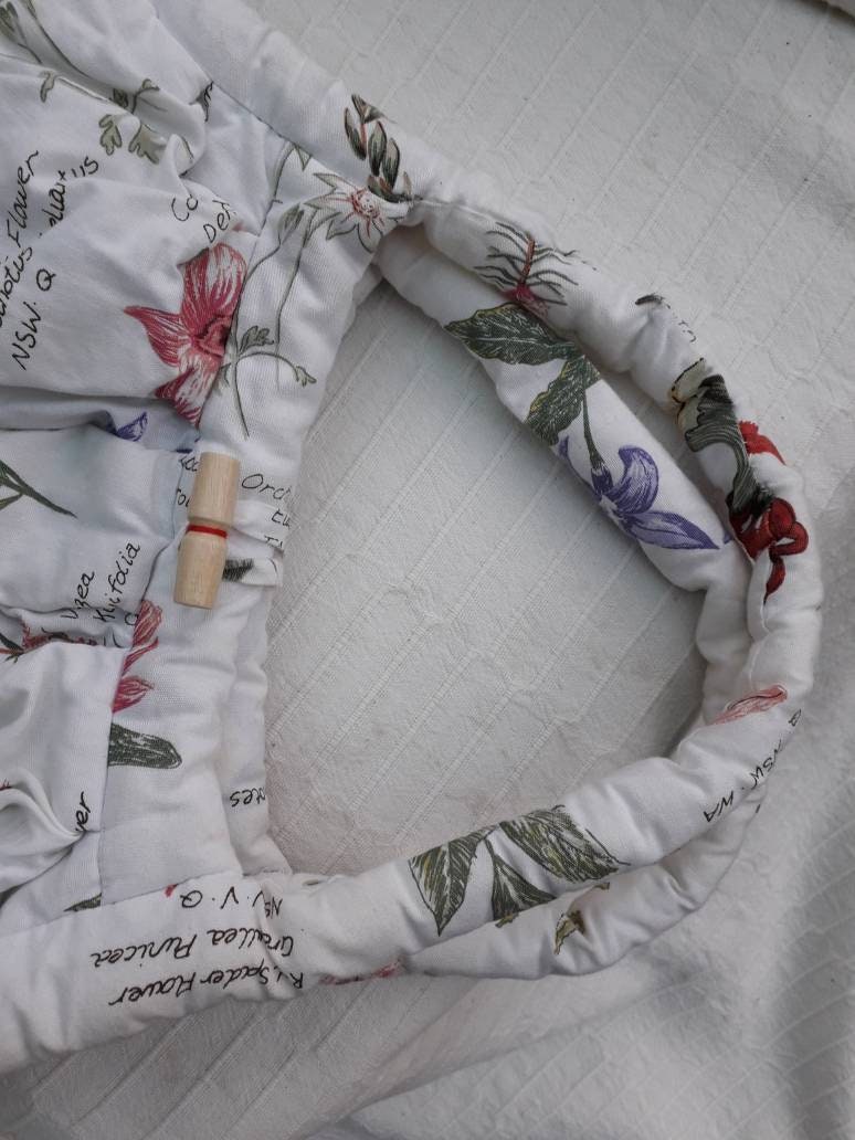 Lovely Handmade Toiletry Bag. Padded and Lined With Small Etsy