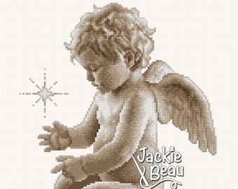 Rising star - Jackie Beau cross-stitch pattern pdf-download © Beau2stitch