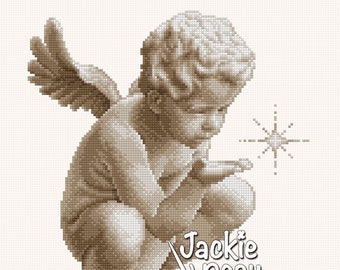 A star is born - Jackie Beau cross-stitch pattern pdf-download © Beau2stitch