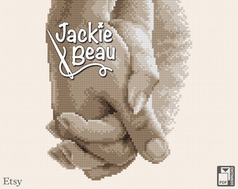 Strong together - Jackie Beau cross-stitch pattern pdf-download © Beau2stitch