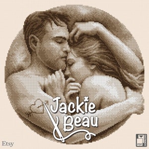 Sleep together - Jackie Beau cross-stitch pattern pdf-download © Beau2stitch