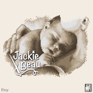 pdf download \u00a9 Beau2stitch embroidery pattern by Jackie Beau Cross stitch pattern Mother with baby