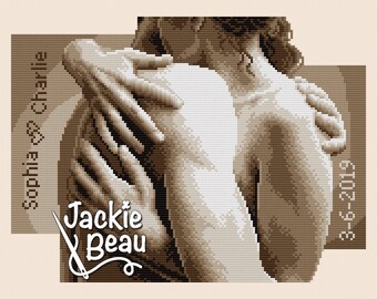 Body heat - Jackie Beau cross stitch pattern pdf download © Beau2stitch