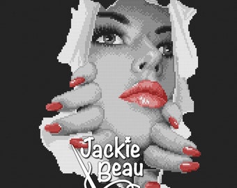 Escape - Jackie Beau - Cross-stitch pattern pdf download © Beau2stitch
