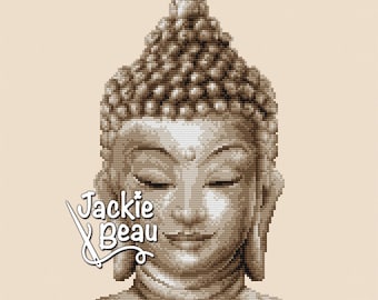 Buda - Jackie Beau cross-stitch pattern pdf-download © Beau2stitch