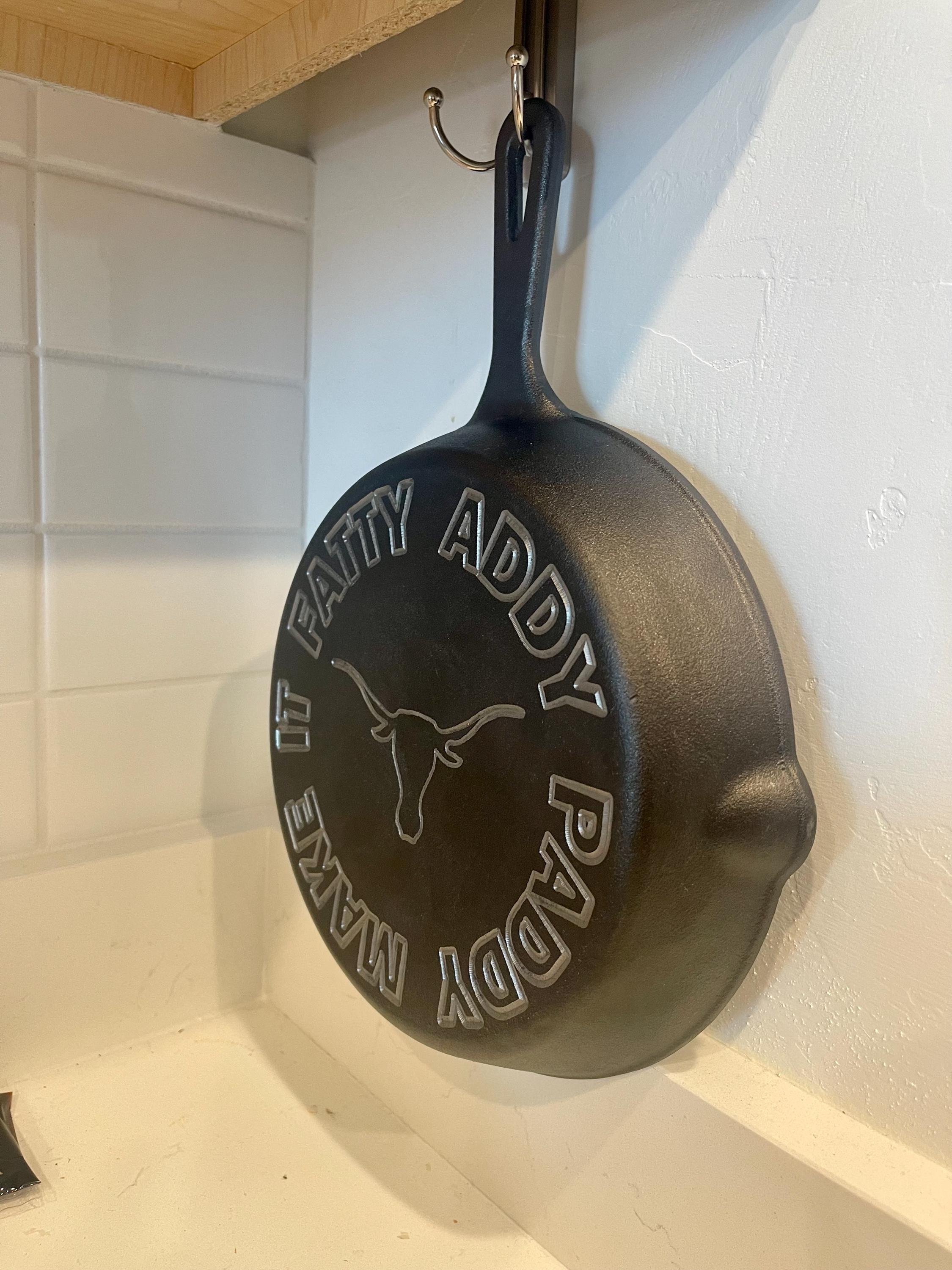 Custom Cast Iron Skillet