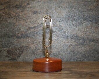 memo holder (gold )