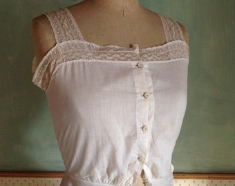 camisole de couverture de corset édouardien victorien antique