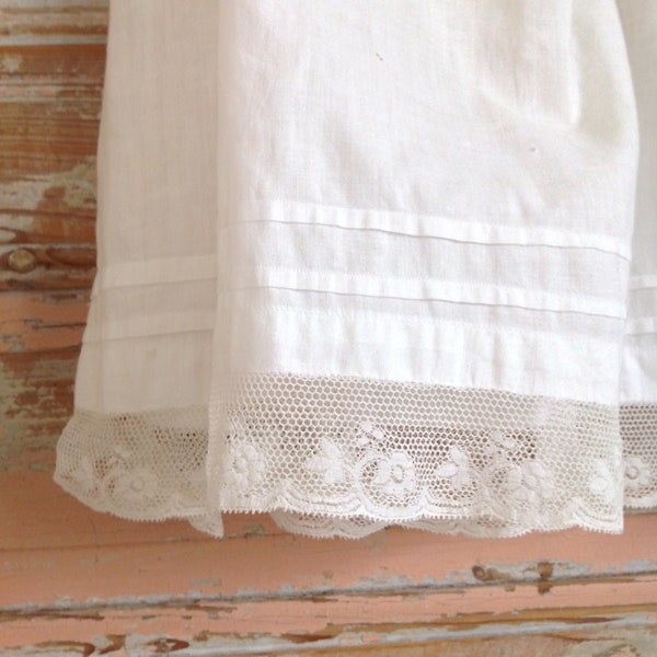 antique christening dress, soft cotton