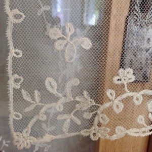 little tulle lace veil 1900s