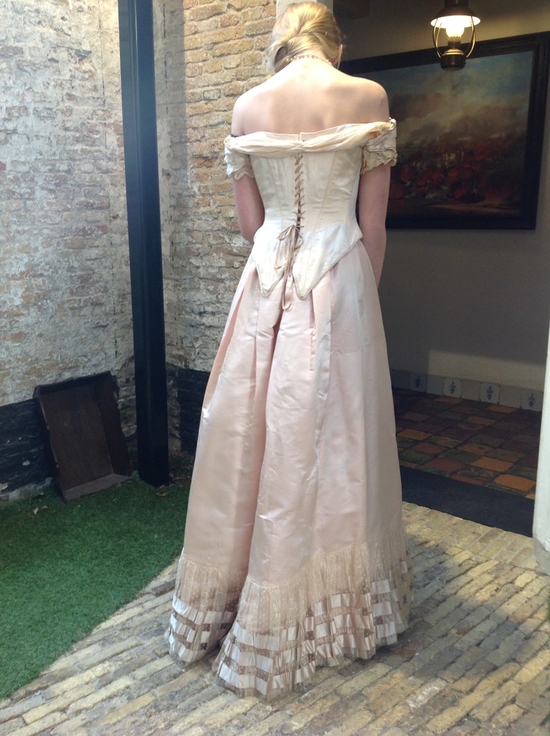 1880s ballgown