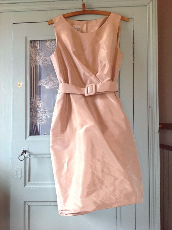 vintage pure silk wedding dress haute couture