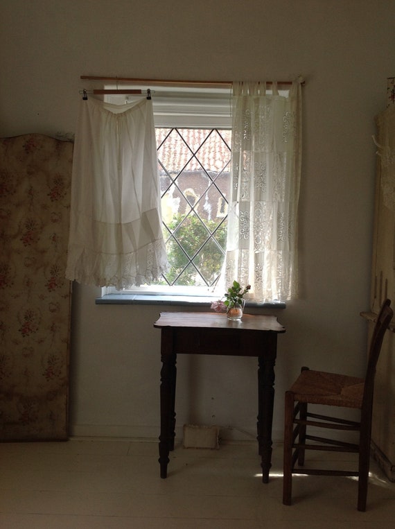 antique petticoat skirt , under skirt adjustable w