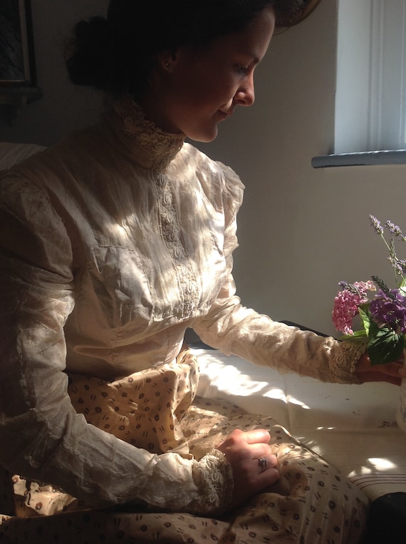 antique victorian bodice blouse 1870s