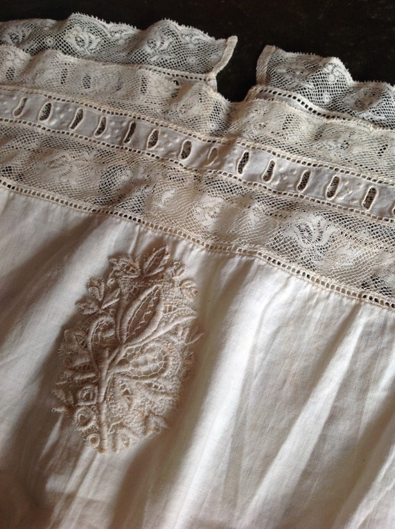 antique victorian edwardian camisole unfinished