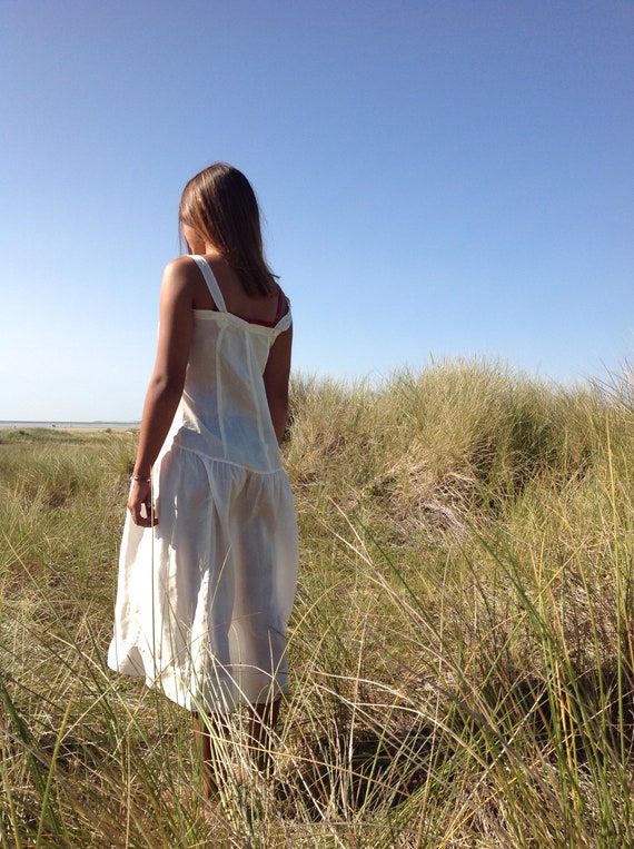 ivory silk slip dress, flapper dress