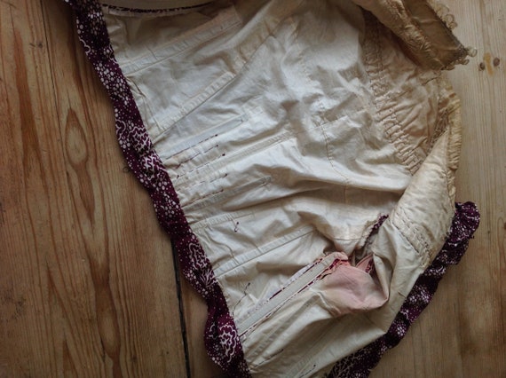 antique edwardian silk bodice 1920s - image 9
