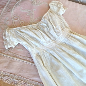 antique baby dress probably 1860s AS IS