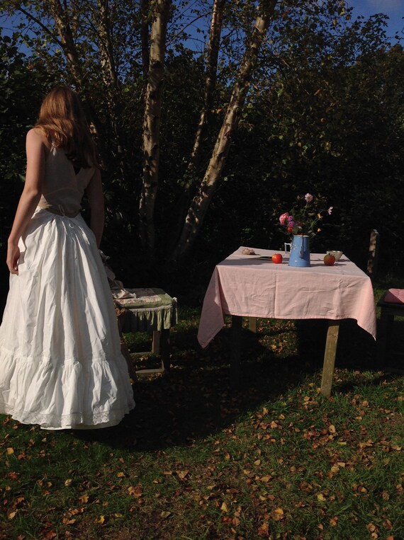 vintage petticoat with adjustable waist