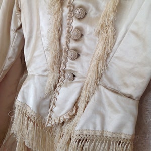 Royal antique silk jacket, bodice for a prins 1840s