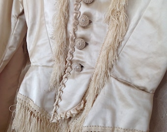 Royal antique silk jacket, bodice for a prins 1840s
