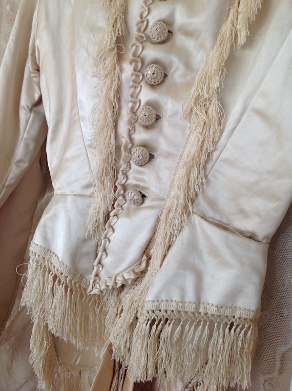 Royal antique silk jacket, bodice for a prins 184… - image 1