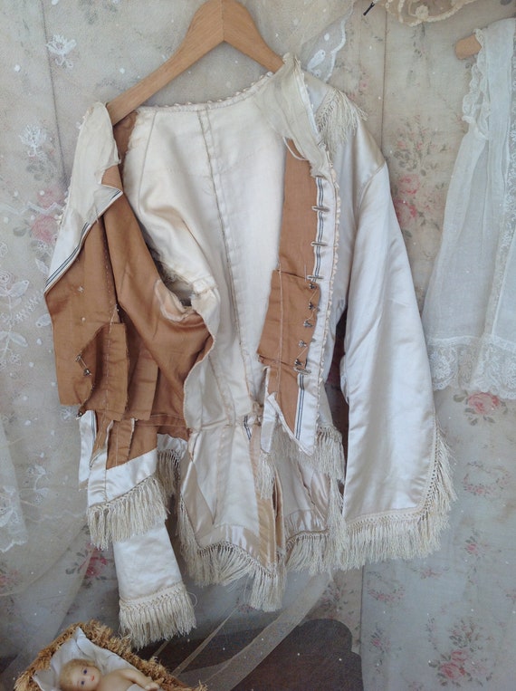 Royal antique silk jacket, bodice for a prins 184… - image 5