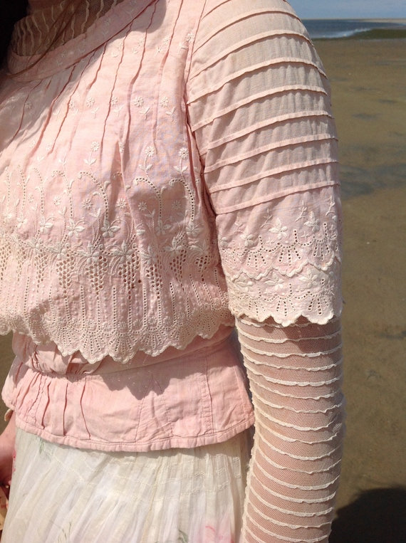 antique bodice 1910s - image 9