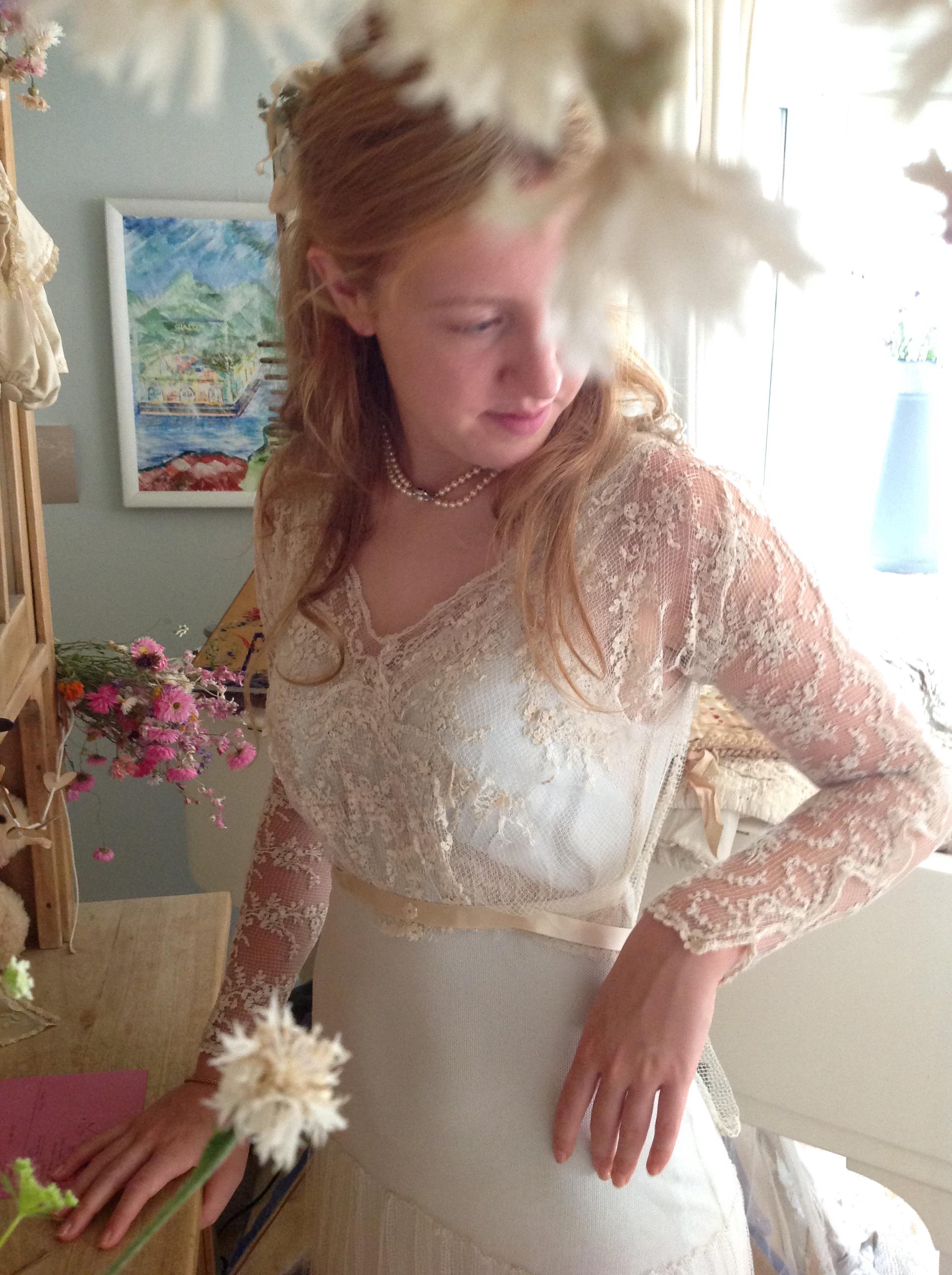 Tambour Lace Gown - Etsy