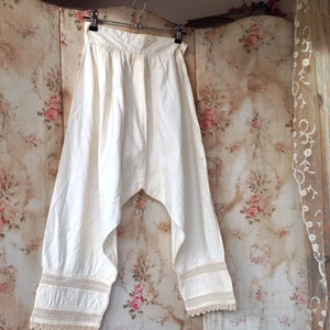 antique bloomers for a girl waist  21&quot;  54 cm