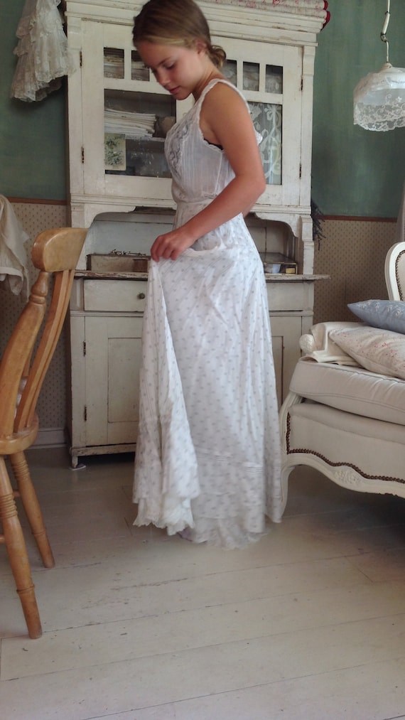 victorian calico skirt
