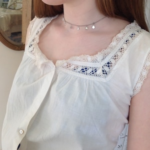 antique camisole, corset cover