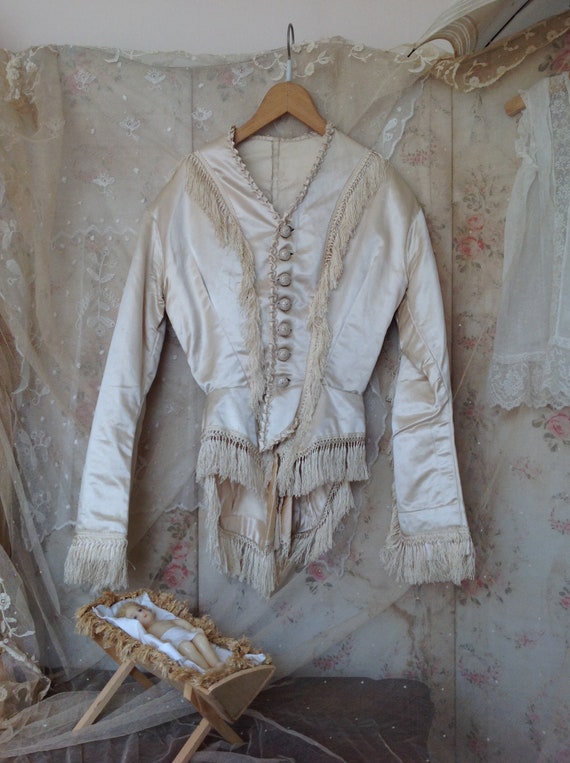 Royal antique silk jacket, bodice for a prins 184… - image 4