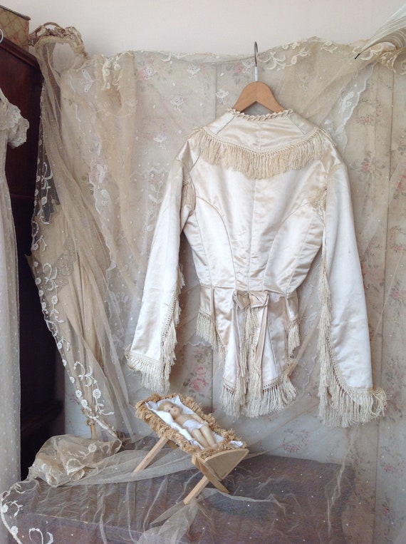 Royal antique silk jacket, bodice for a prins 184… - image 3
