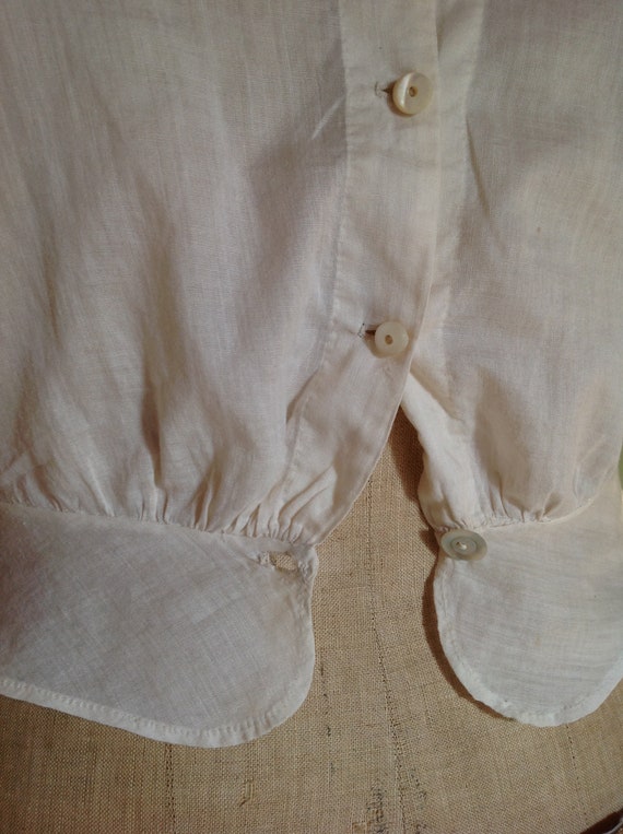 antique victorian edwardian corset cover camisole - image 5