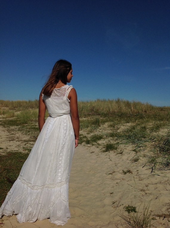 antique camisole, valenciennes lace bridal top