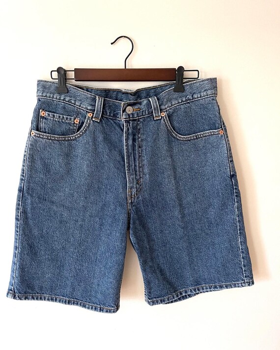 Y2K Levis Dad Denim Shorts Size 34 - Etsy