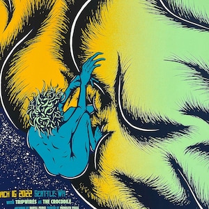 Mudhoney - Signed 18x24 official show gig poster - Seattle, WA, Night 1/2