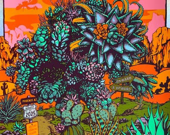 Primus Succs Official Show Poster - Phoenix, 2025, 18x24, Signed