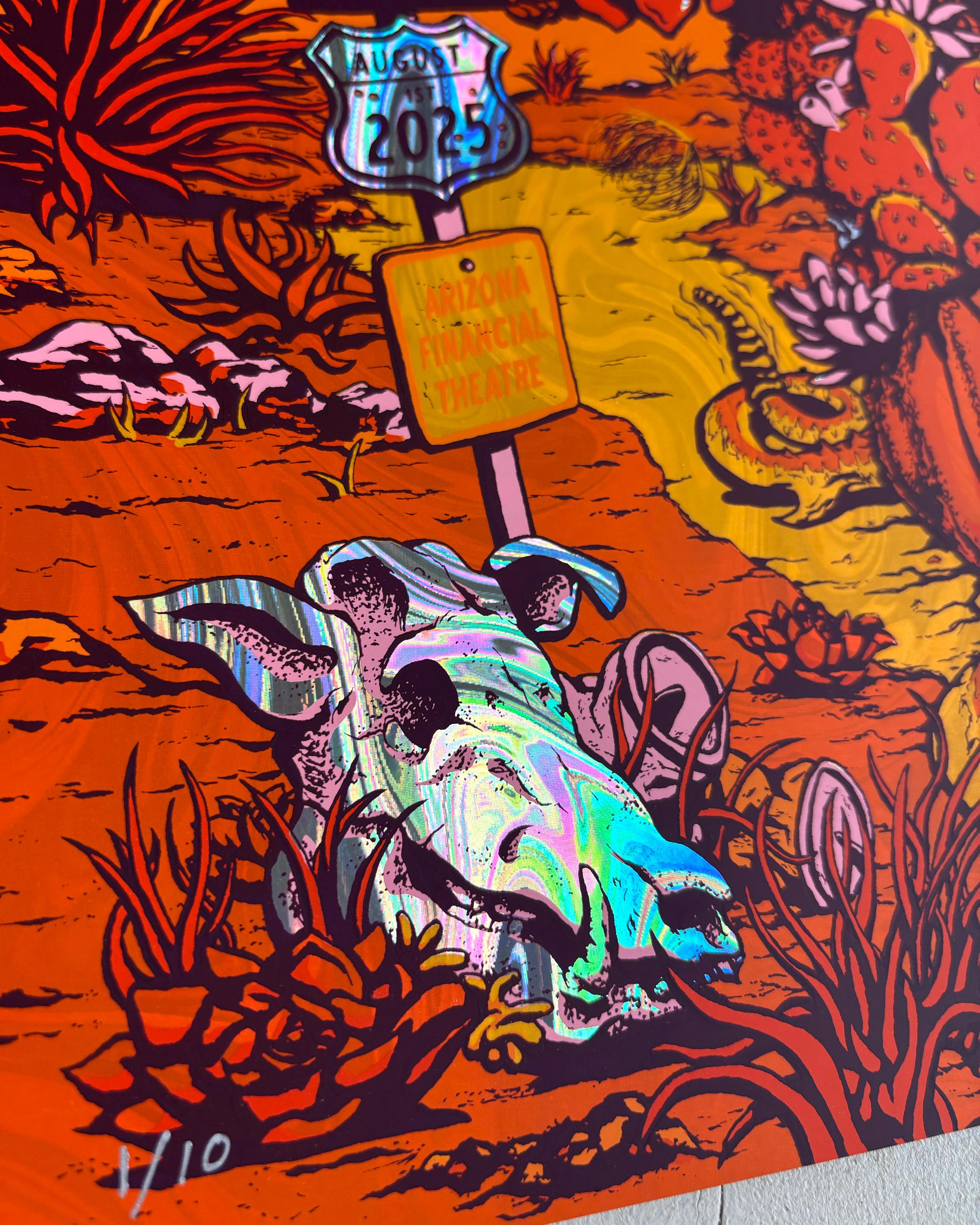 Primus Succs Official Show Poster - Phoenix, 2025, 18x24, Signed