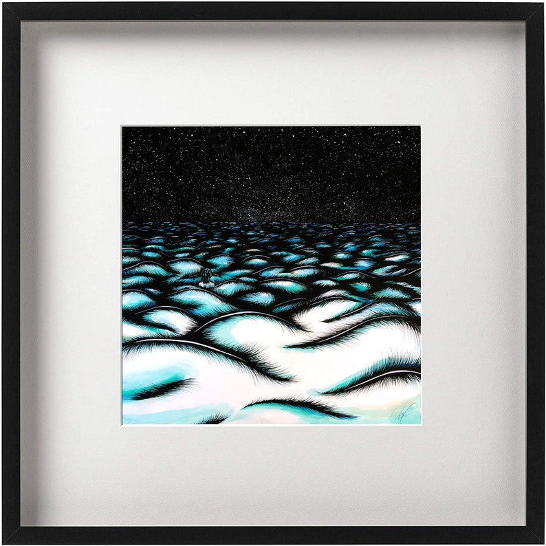 Adrifter - 12x12, signed, archival fine art print image 3