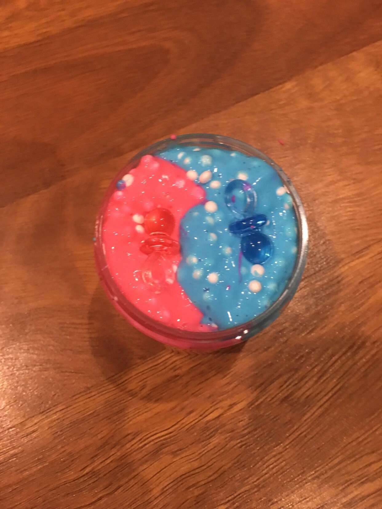 Its a Baby. Peach scented slime Etsy