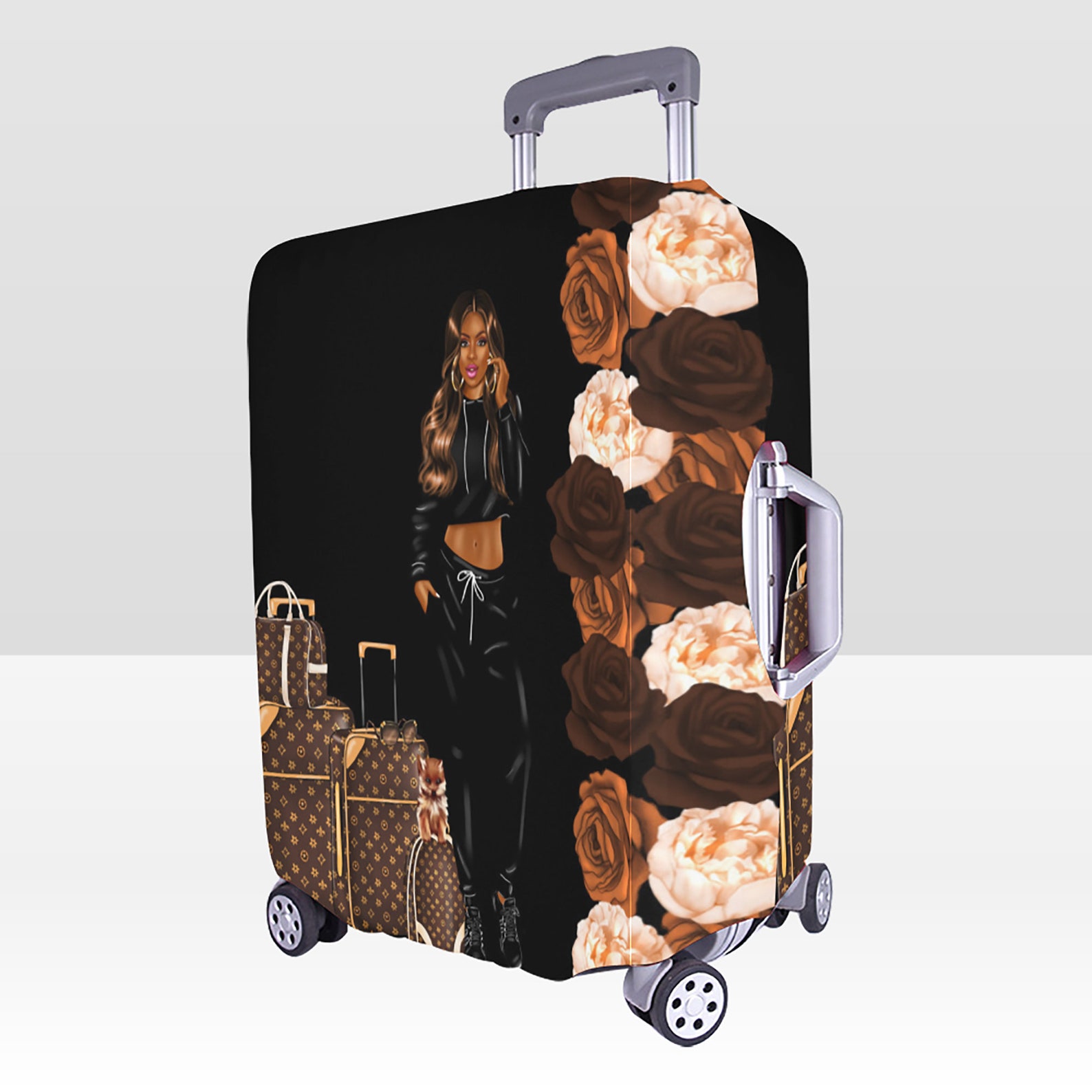 african american luggage