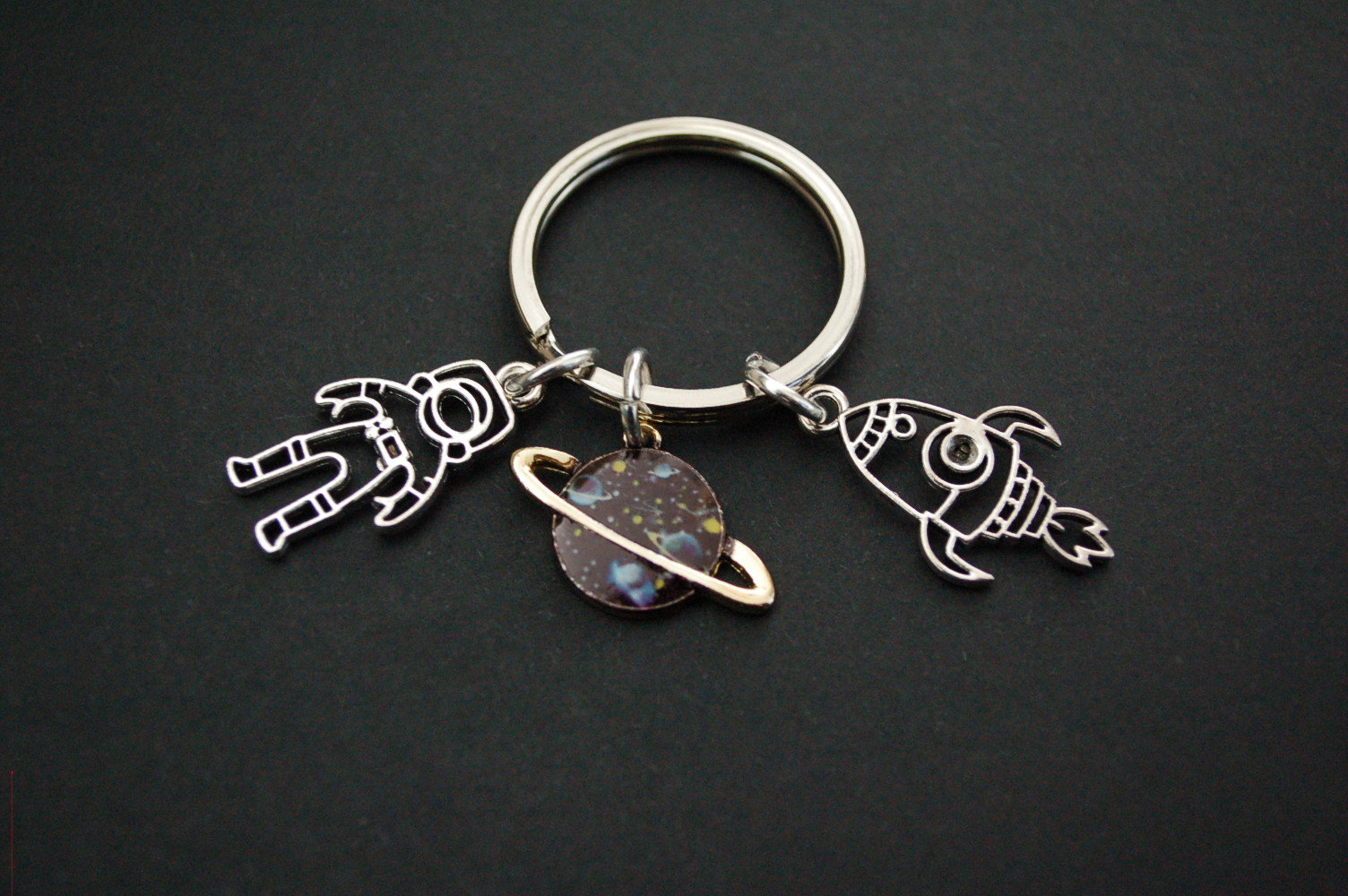 Saturn Keyring - Etsy