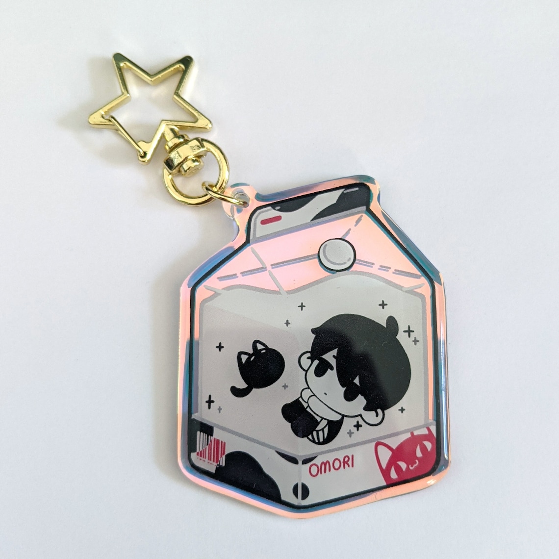 OMORI Charm OMORI Keychain Milk Set Sunny Charm Aubrey Charm Etsy