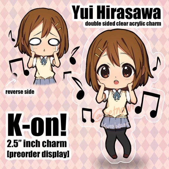 Yui Hirasawa K On Acrylic Charm Yui Keychain 平沢唯 ひらさわ ゆい Etsy Yui Hirasawa K On Acrylic Charm Yui Keychain 平沢唯 ひらさわ ゆい Etsy