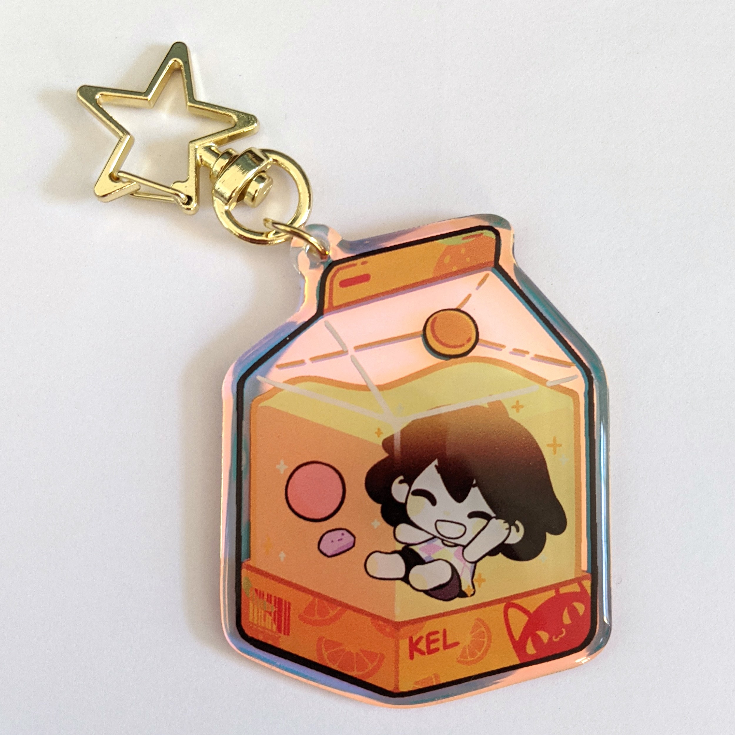 OMORI Charm OMORI Keychain Milk Set | Sunny Charm Aubrey Charm Kel