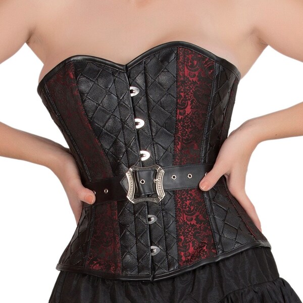 Baker Gold Steampunk Buckle Corset