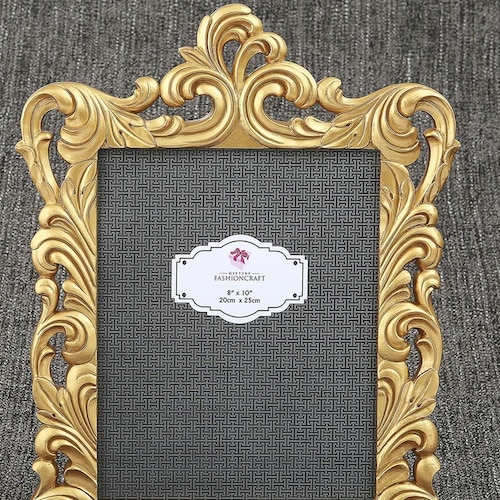 Gold Baroque Frame 5x7 Photo Picture Frame Wedding Table Etsy