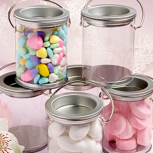 Candy Jar Party Favors Set of 12 Mini Paint Can Style With Etsy